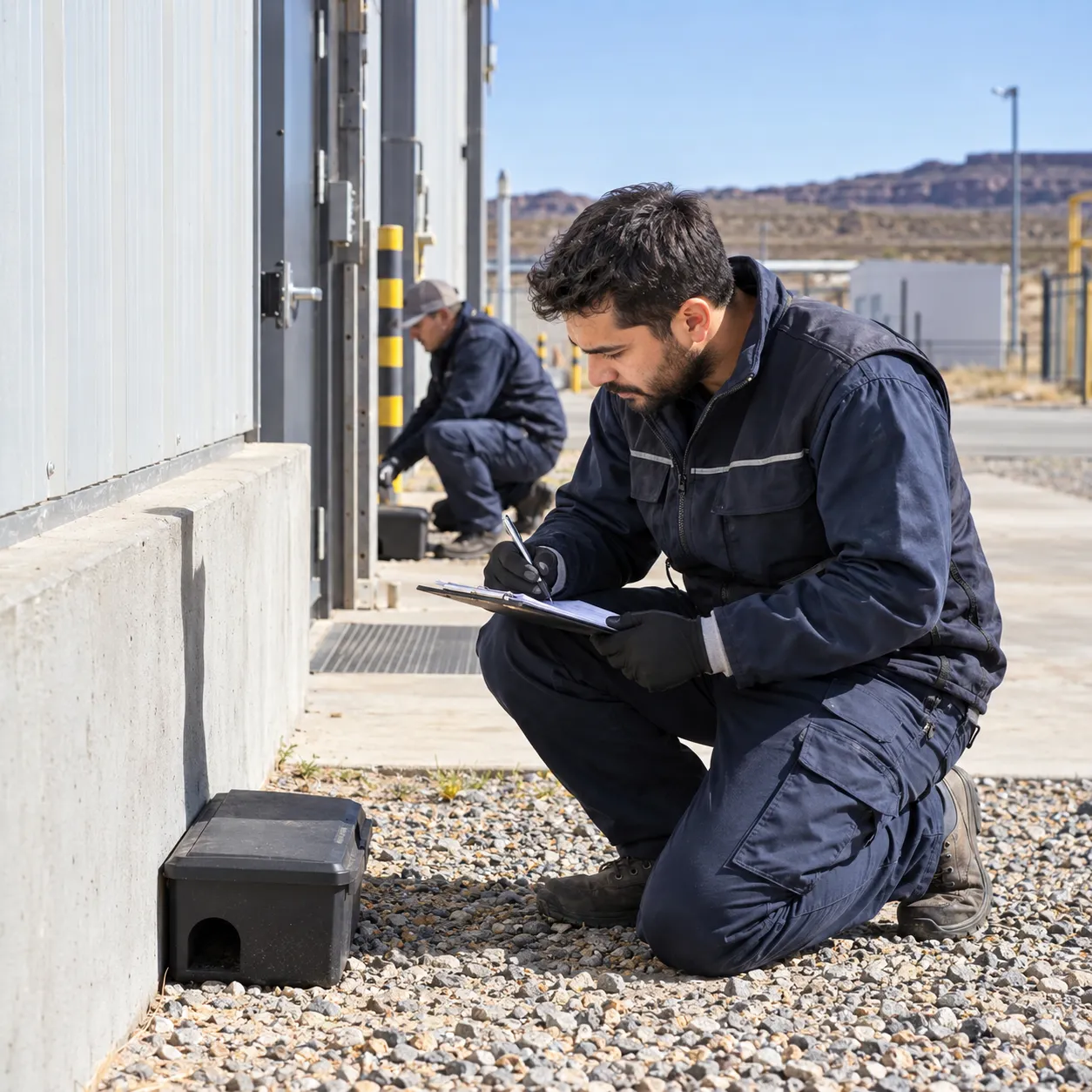 Personal de NeoGroup realizando una inspección operativa